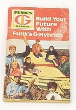 1974 Funk's G Hybrid Seed Corn Advertising Notebooks Pocket Notepad