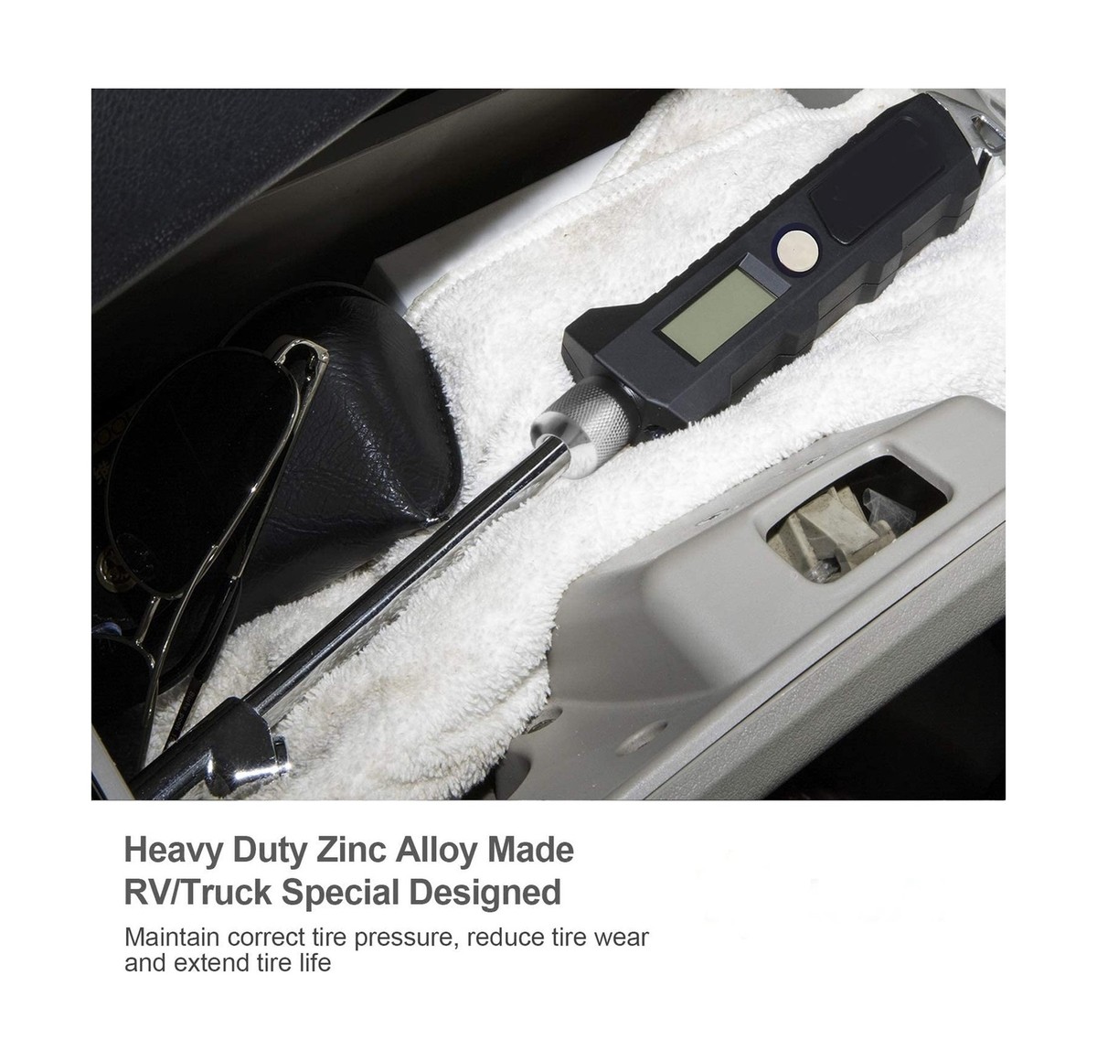 ヤヨマウンテンビューページ PINKJOY Digital Tire Pressure Gauge 230 PSI Heavy Duty Dual