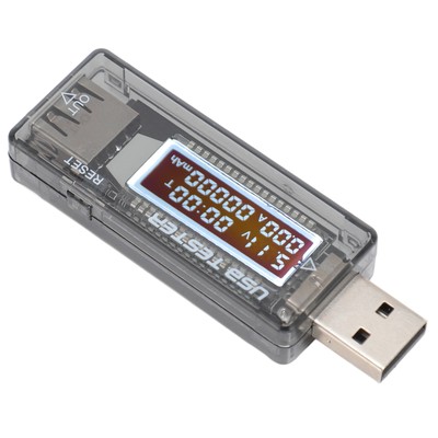 KWS V21 USB Voltmeter Ammeter Load Tester 4 30V 0 3A 0 To 99999mAh USB Teste Set