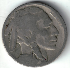 USA - 1918P - Buffalo Nickel - Flat Ground - No mint mark - #18817