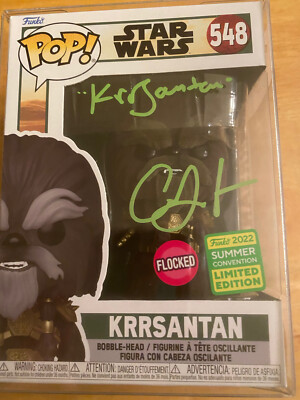 Funko Pop Star Wars Krrsantan #548 Flocked SDCC 2022 LE NIB w