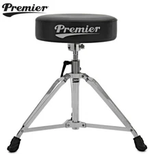 Premier 6000 Series Deluxe Height Adjustable Round Top Vinyl Drum Throne 6012RV