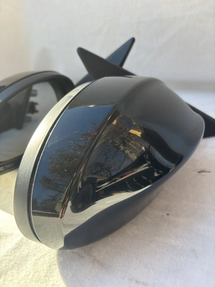 2006 宝马 328i 司机和乘客侧黑色动力加热镜 — 第 3/4 张图片