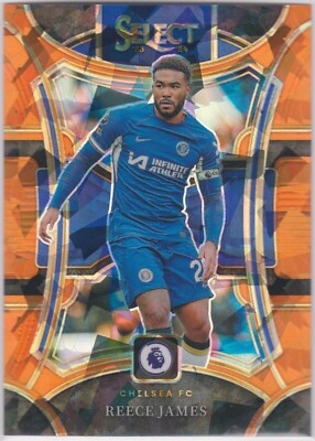 2023-24 Select Premier League - Mezzanine Orange Ice Prizm /145 #135 Reece James