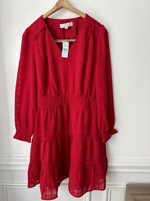 christmas dress loft loverlygrey on LTK
