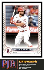 2022 Topps Gold Star #614 Jack Mayfield Los Angeles Angels  BUY 4 - 35% OFF