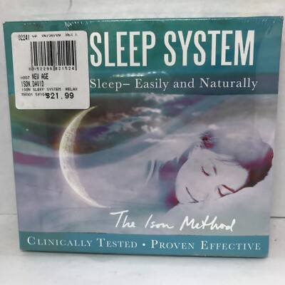 2 CD Set Ison Sleep Method Relax & Sleep System Easily and Naturally SEALED
