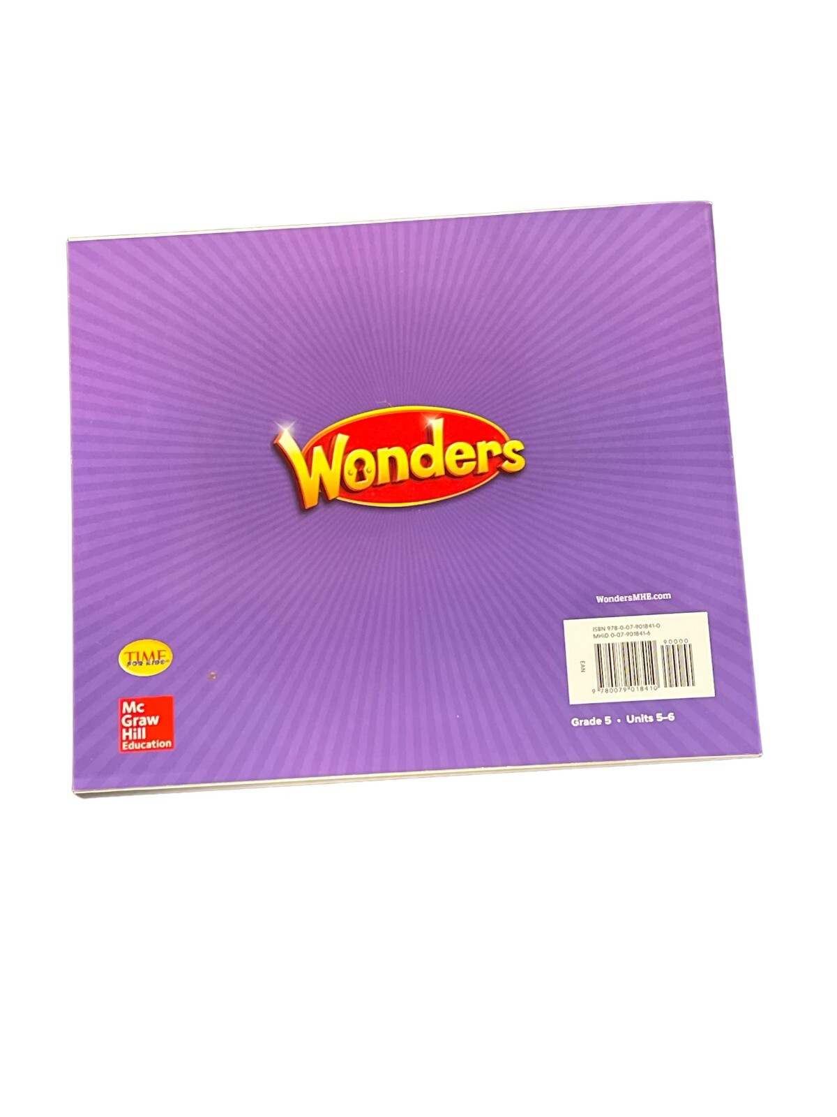 Wonders Reading/Writing Companion Grade 5 Units 56 2020 McGraw