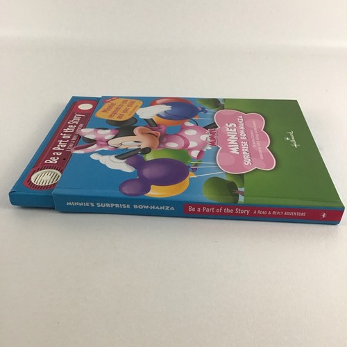 Disney Junior Minnie's Surprise Bow-Nanza Book Hallmark Talking Storybook 2013 - Picture 4 of 7