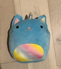 Squishmallows Rainbow Cat Unicorn Multi-colored 12 inch Plush Toy