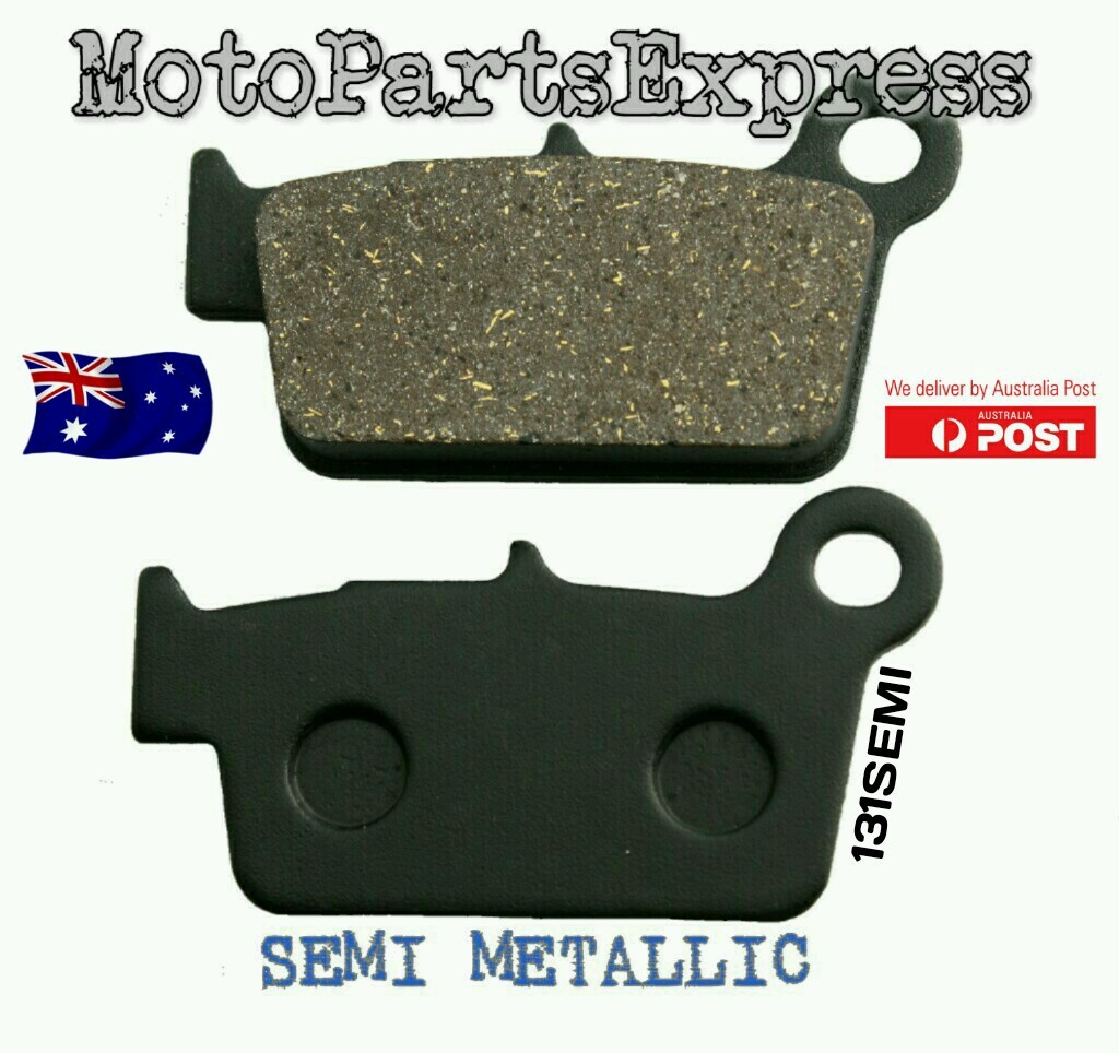 SUZUKI DRZ400 REAR SEMI METALLIC BRAKE PADS PAD DRZ 400 DR Z 400 eBay