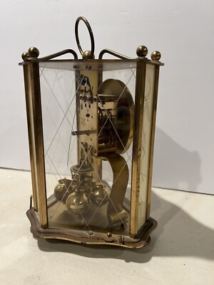 KERN ケルン 400日巻高級置時計 西ドイツ製 元箱付き W-GERMANY KERN