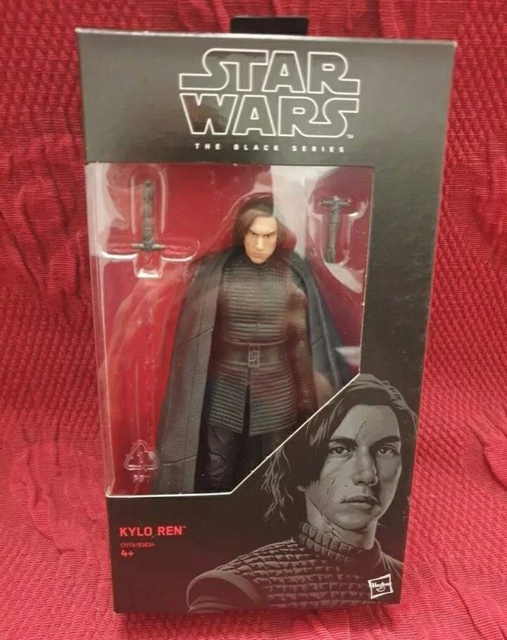 Hasbro STAR WARS Black Series #45 KYLO REN The Last Jedi 6" Action Figure 15 cm - Photo 1/1