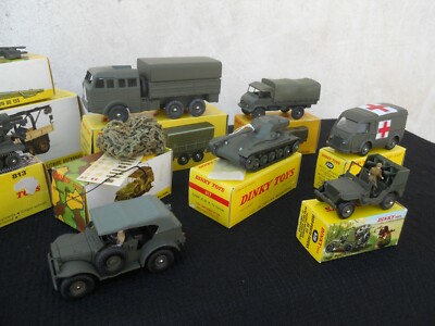Accessoires Militaires Dinky & Autres – Lot 1/43, Métal/plastique, Vert, Pièces Détachées