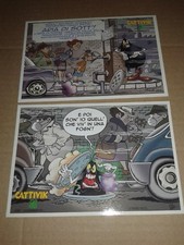 CATTIVIK-2 CARTOLINE PROMOCARD LEGAMBIENTE