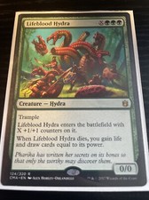 Lifeblood Hydra MTG Magic The Gathering Commander Anthology (CMA) 124