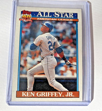 1991 Topps Ken Griffey Jr. All-Star League Leaders #392 Mariners