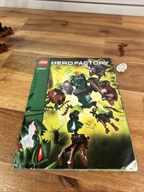 LEGO HERO Factory Ogrum (44007) NEAR COMPLETE (1 Sub part) w/ manual Ships Fast!