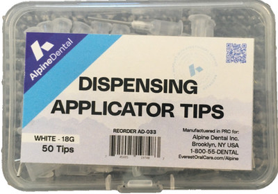 AD033 Compares To Traxodent Applicator Tips, Refill package of 50 tips Alpine