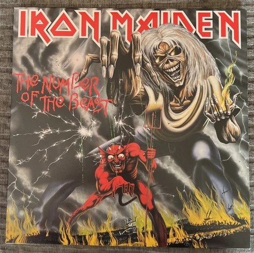 *IRON MAIDEN The Number Of The Beast 2014 Vinyl  180 Gram NM/NM