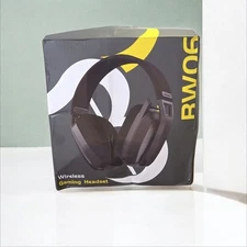 BINNUNE Wireless Gaming Headset with Flip Microphone for PC BW06