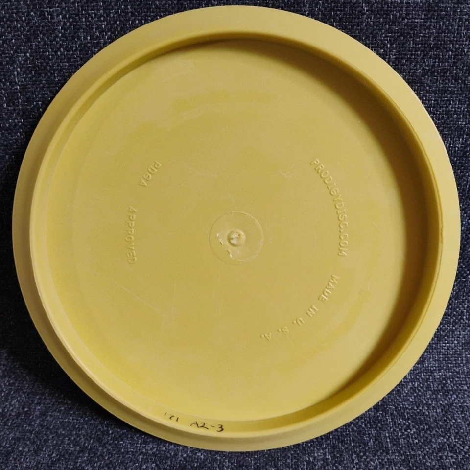 New Prodigy 300 A2  Yellow 171g Approach Disc Golf Disc - Image 3 of 4