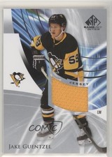 2020-21 Upper Deck SP Game Used Silver Jersey Jake Guentzel #37 12a0