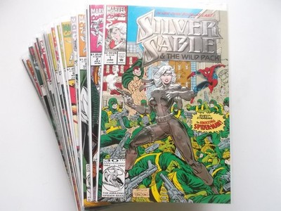 SILVER SABLE & THE WILD PACK Heft 1 - 32 fast komplett US Marvel 1992-1995
