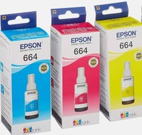 Flakon Von Tinte GrößEnauswahl Epson Ecotank Serie 664 Multipack 3 Farben 70Ml