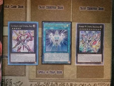 YUGIOH NUMBER 99: UTOPIA DRAGONAR + ULTIMATE LEO UTOPIA RAY + HYPER RANK-UP-MAGI
