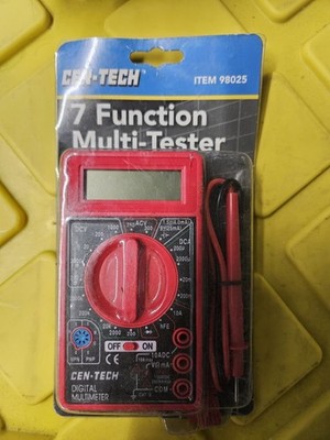 Cen-Tech 7 Funtion Multi-Tester - 98025