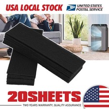 12" x 4" Cat Litter Box Filters with Activated Carbon for Strong Odor Control