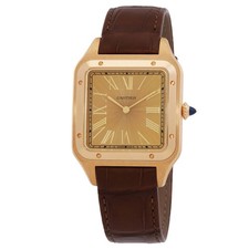 Cartier Santos-Dumont XL Hand Wind Men's Watch WGSA0111