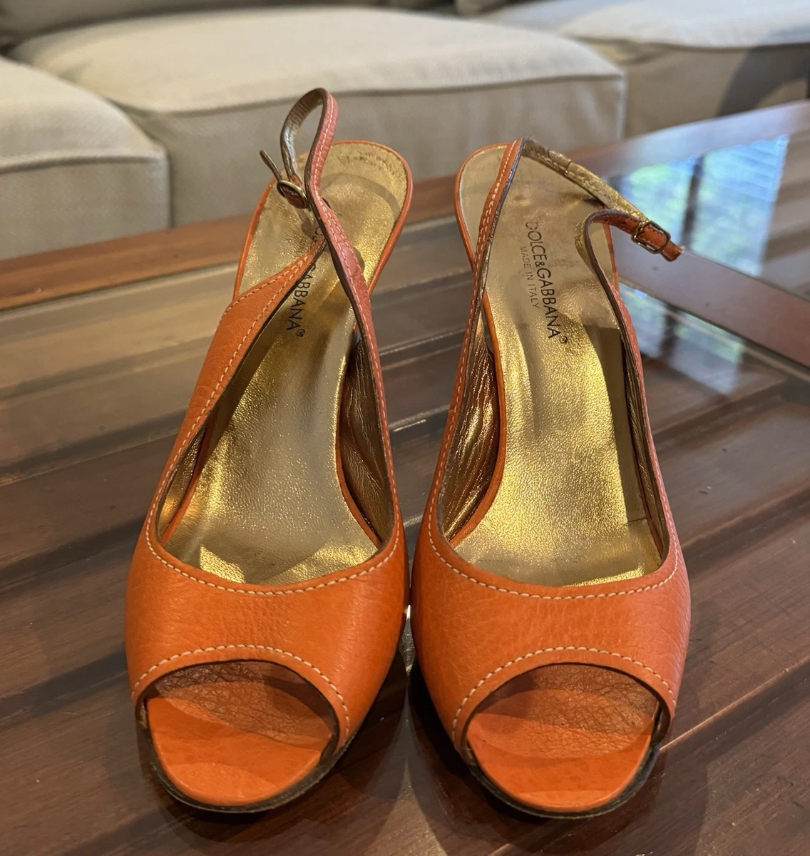 Dolce&Gabbana Orange Shoes for Women for sale | eBay