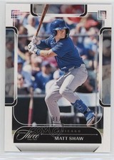 2024 Panini Three and Two 1/99 Matt Shaw #74 1hb1