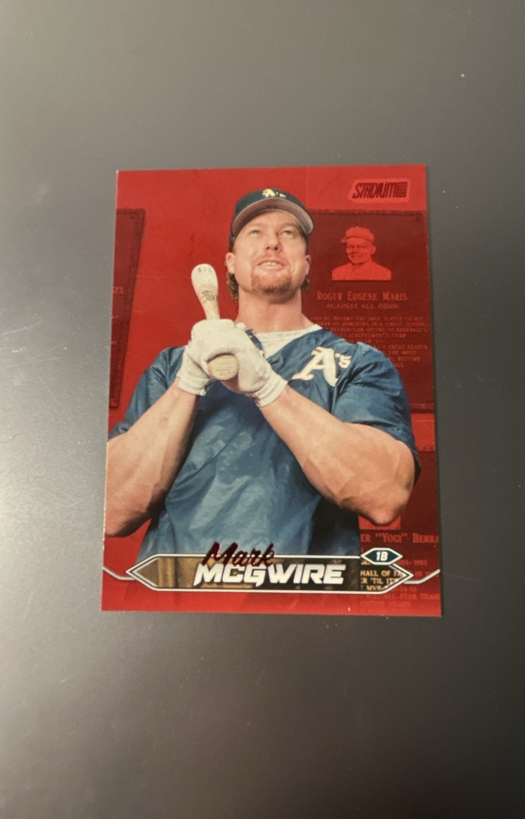 2024 Topps Stadium Club - Mark McGwire #263 Red Foil