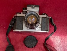 Vintage Asahi Pentax SV 35mm SLR plus S/Takumar 55mm/1.8 Lens and  Meter