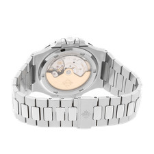Patek Philippe Nautilus Date 40mm Steel Auto Blue Watch Bracelet 5711/1A-010 4