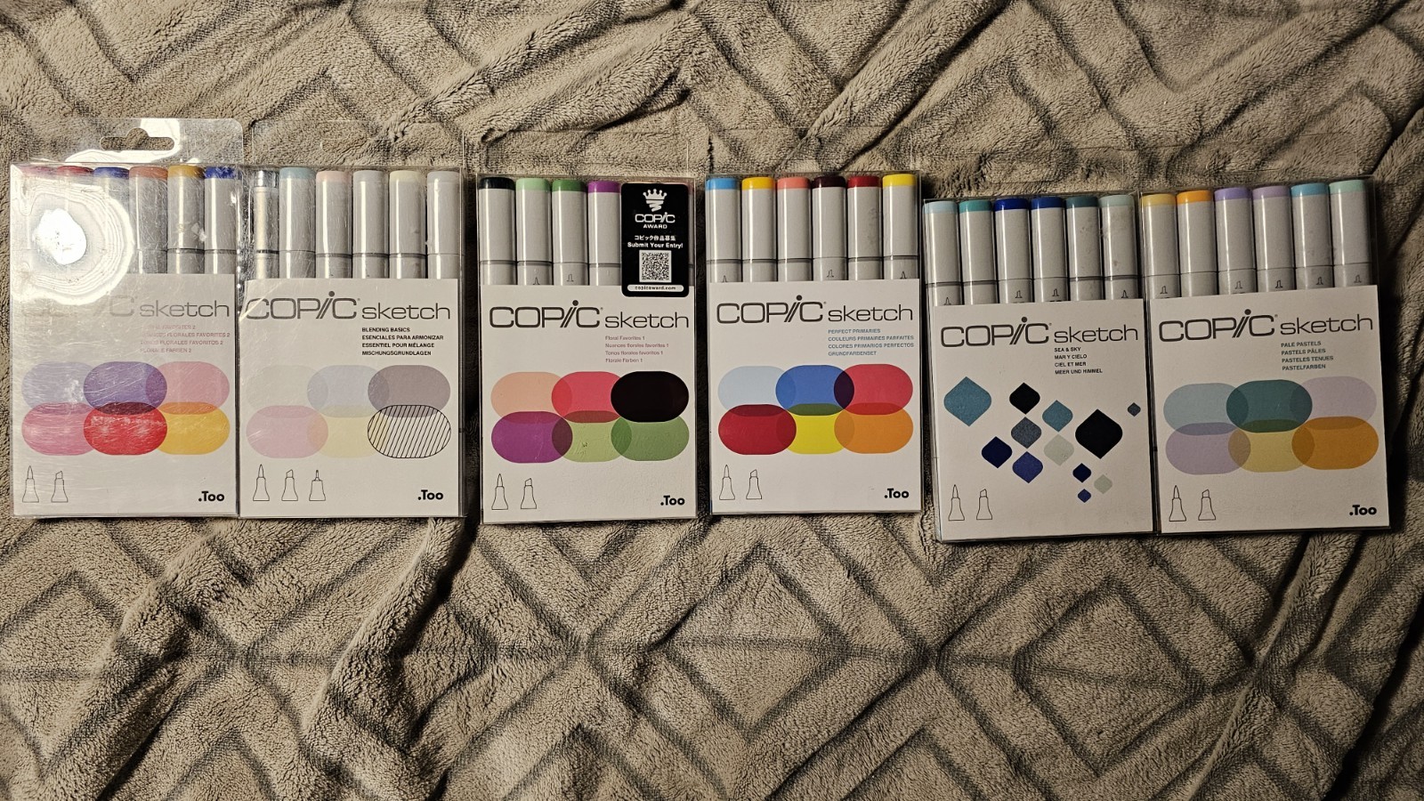 6 Packs Of 6 Markers
