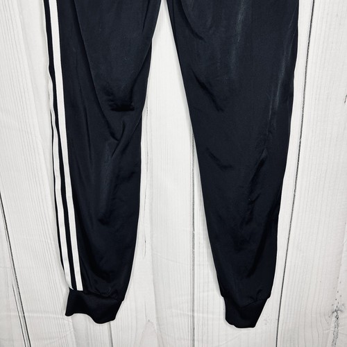 Adidas Tiro Black White Track Pants Tapered Jogger Size Boys Youth L 13/14 - Picture 6 of 6