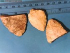 8 MIXED PARTIAL ARROWHEAD POINT SPEAR ARTIFACT LOT FROM UNKNOWN   LOT #AD098 — photo 5