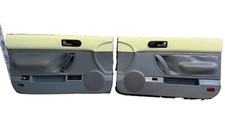 Volkswagen Beetle Door Panel Set 1998 To 2010 Oem Yellow Grey Convertible Read