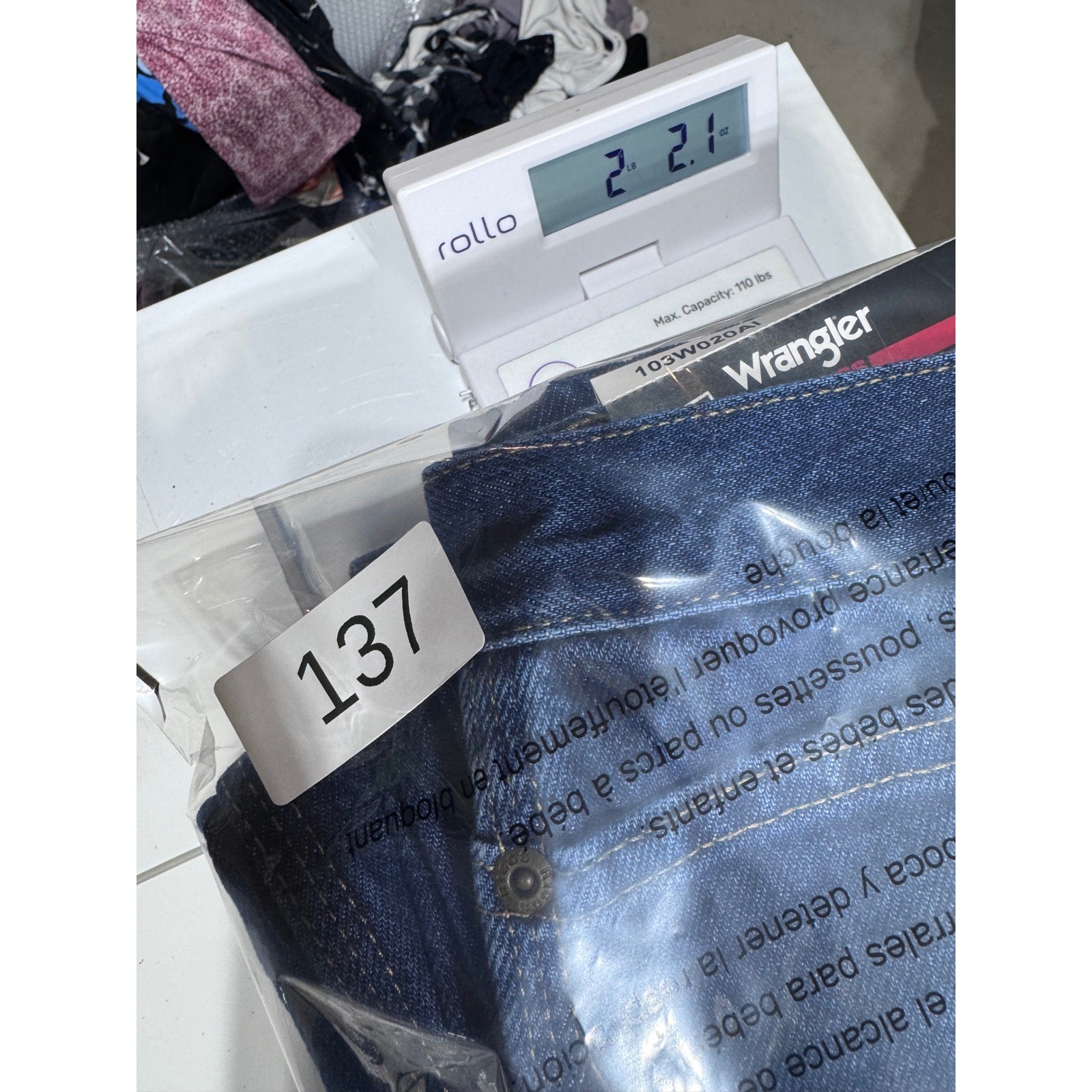 Wrangler Riggs Workwear Mens Carpenter Jeans 36x32 Relaxed Fit Blue Denim thumbnail 6