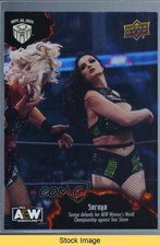 2023 Upper Deck AEW Match Dated Moments SE Dynamite Grand Slam Saraya READ 18ja
