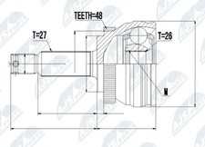 Cardan Hyundai SONATA