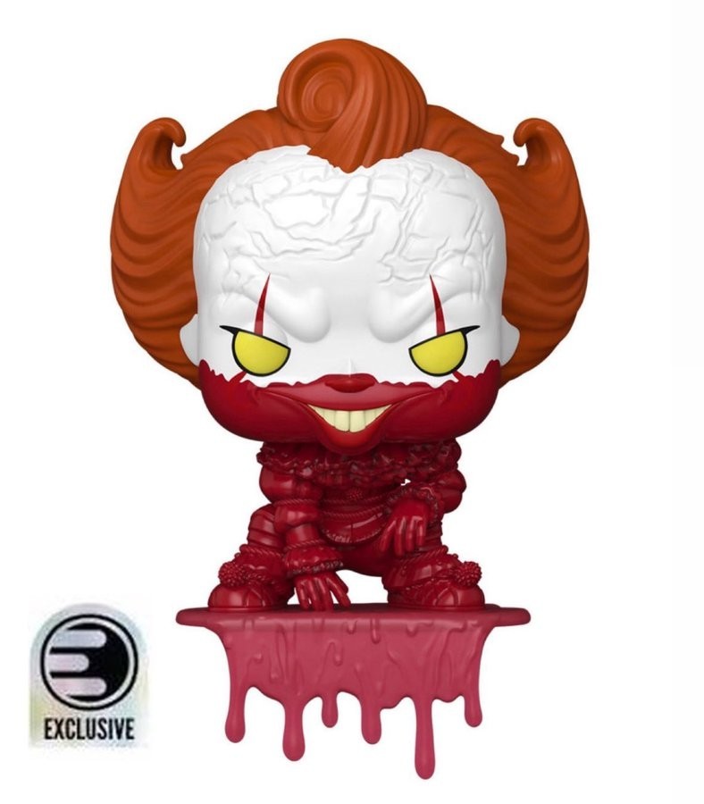 Funko Pop! Bloody Pennywise #1866 'Shelf Sitter' Exclusive Vinyl +