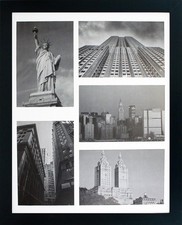 11x14 Collage Picture Frame - Mat Displays Five 4x6 Inch Photos - Black Galle...