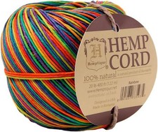 100 Hemp Cord Ball - 122 Meter Hemp String - 1 Mm Cord Thread for Jewelry Makin