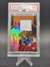 2016 Panini Certified - Derrick Henry Freshman Fabric RPA Swatch Auto RC /99 PSA