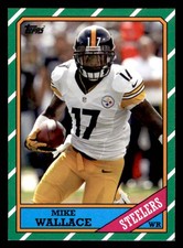 2013 Topps Archives #126 Mike Wallace Pittsburgh Steelers